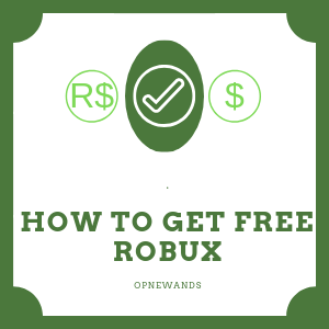 This image describes how t oget free robux in game of roblox. RBX is in game currency for which you can buy items and designs and much more!