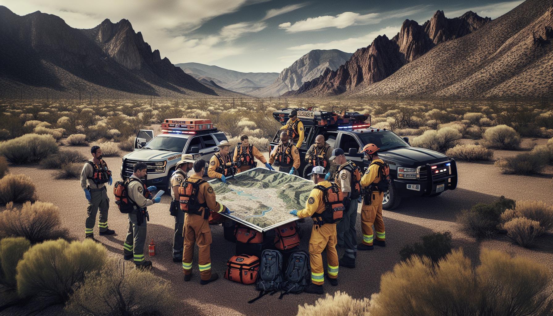 Nevada Authorities ​Coordinate Urgent Search Efforts