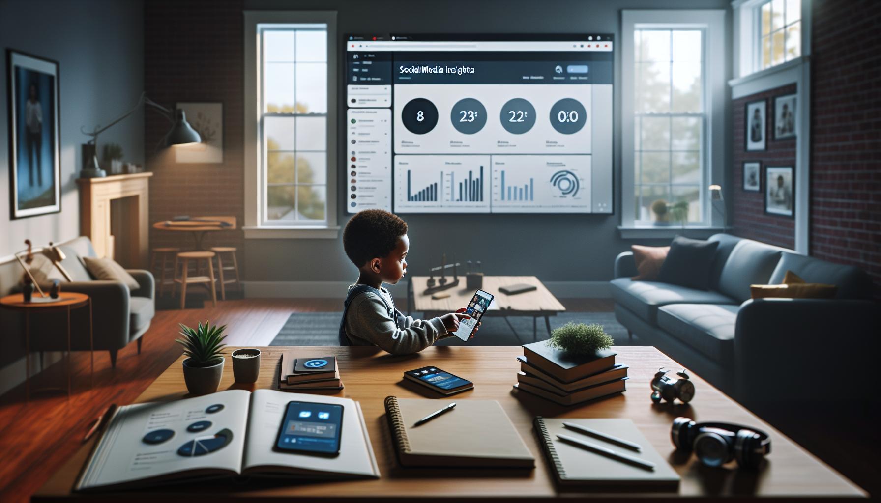 Social media Insights on Annie Guthrie’s Son