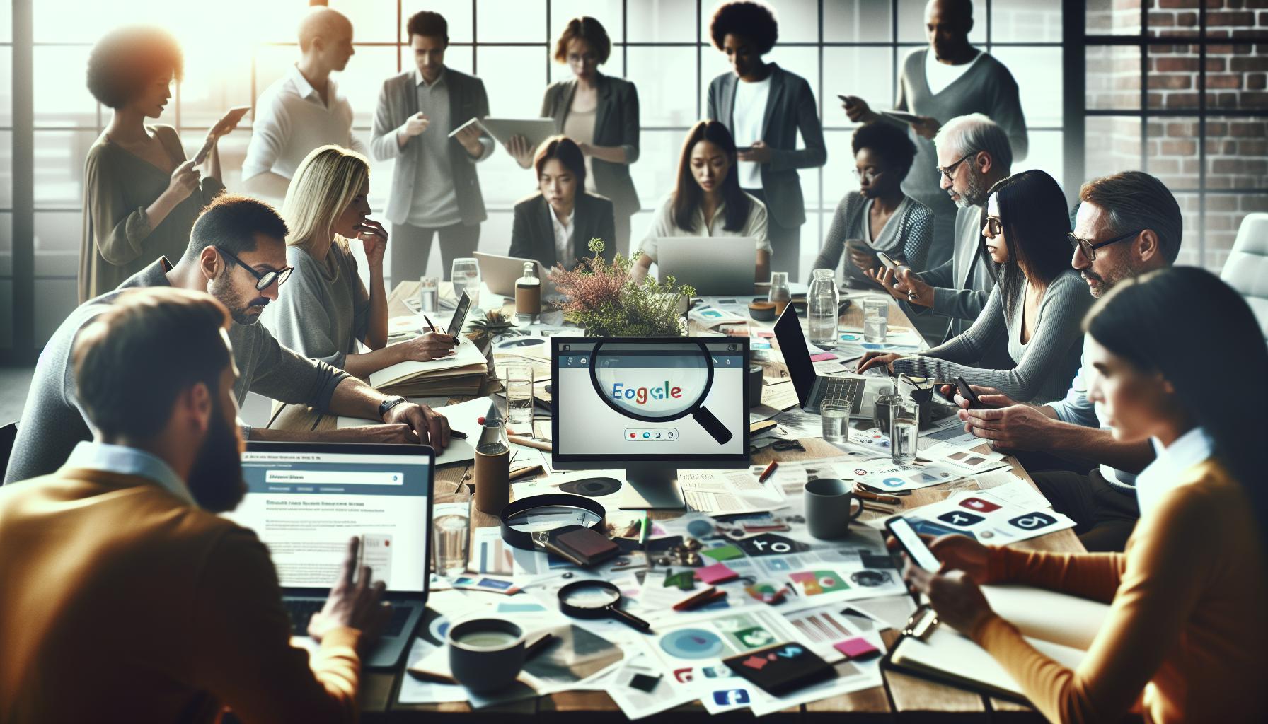 Community and​ Social Media Response to Search